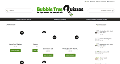 Desktop Screenshot of bubbletreequizzes.com